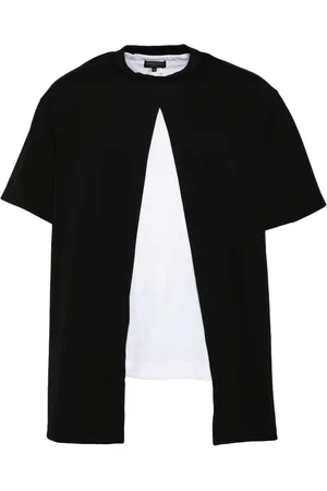 Comme des Garçons T-Shirt im Patchwork-Design