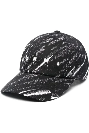 Marni Baseballkappe mit Crayon-Print