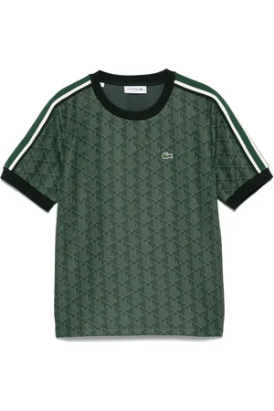 Lacoste T-Shirt aus Monogramm-Jacquard