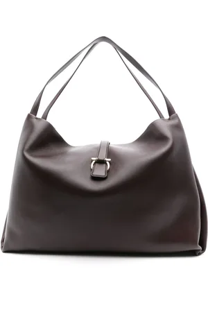 Salvatore Ferragamo Große Schultertasche mit Gancini-Schnalle