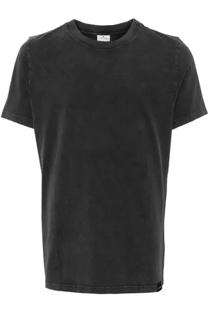 Courrèges T-Shirt mit Logo-Stickerei