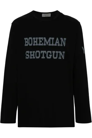 YOHJI YAMAMOTO T-Shirt mit Text-Print