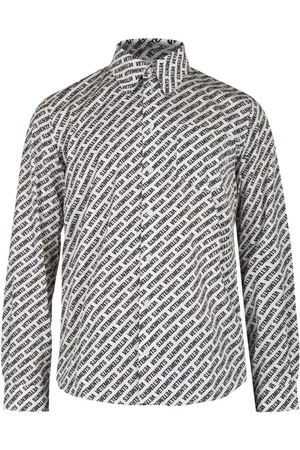 Vetements Hemd mit Logo