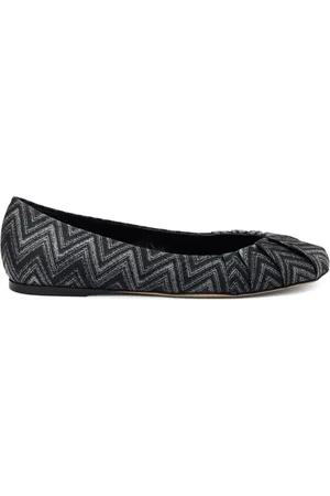 Missoni Ballerinas mit Zickzackmuster