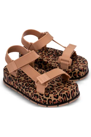 Melissa Sandalen mit Animal-Print