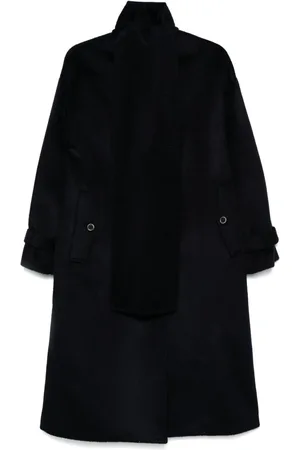 SEMICOUTURE Einreihiger Vanille Mantel