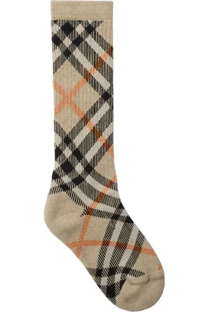 Burberry Socken mit Check-Print