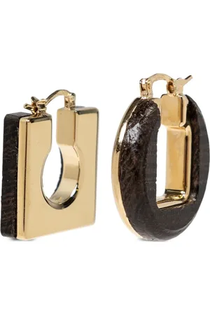 Jacquemus Les Boucles Rond Carré Ohrringe