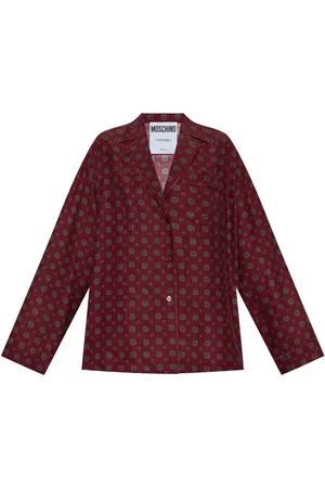 Moschino Pyjama-Oberteil aus Seide