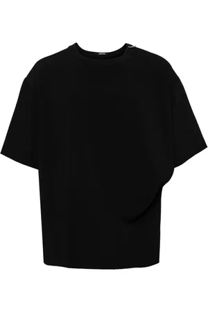 SONGZIO Asymmetrisch drapiertes T-Shirt