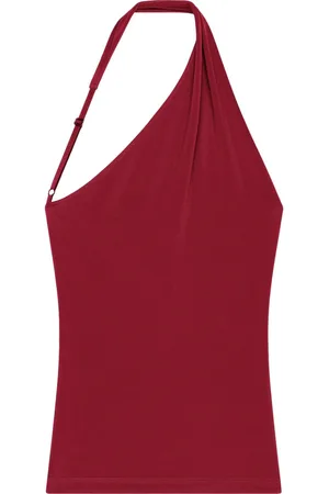 Courrèges Asymmetrisches Oberteil mit Schlitz