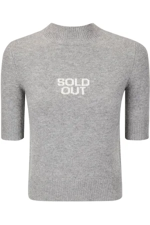 Sportmax Kurzärmeliges Strickoberteil