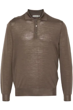 CANALI Poloshirt aus Merinowolle