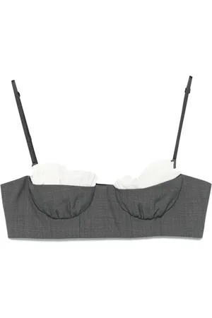 Shushu/Tong Gerüschtes Bralet