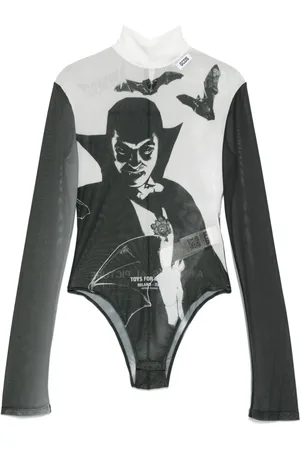 GCDS Body mit grafischem Print