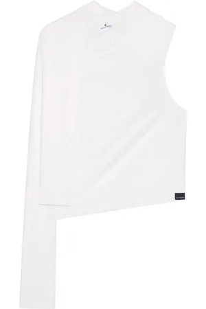 Courrèges Asymmetrisches T-Shirt