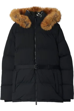 Burberry Steppmantel mit B Shield-Applikation