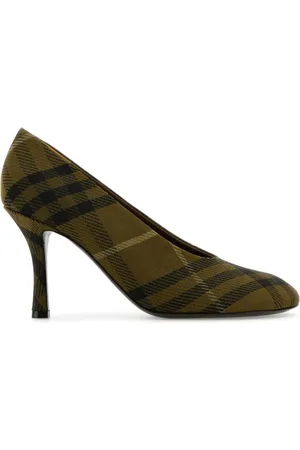 Burberry Karierte Pumps 80mm