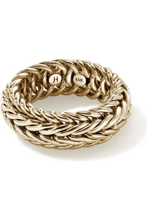 John Hardy 14kt Kami Gelbgoldring