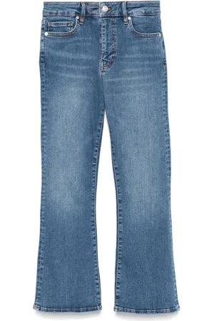 Frame Gekürzte Bootcut-Jeans
