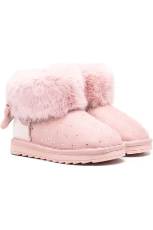MONNALISA Wildlederstiefel mit Strassverzierung