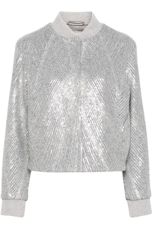 PESERICO SIGN Bomberjacke mit Pailletten