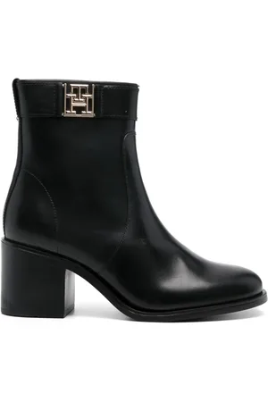Tommy Hilfiger Stiefel mit Logo-Schild 65mm