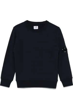 C.P. Company Sweatshirt mit Linsen-Detail
