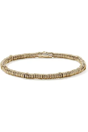 John Hardy 14kt Heishi Gelbgoldarmband