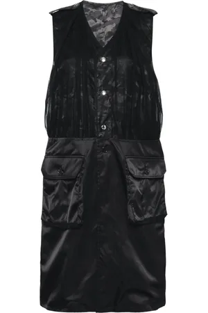 NOIR KEI NINOMIYA Ärmelloser Mantel mit Tülleinsatz