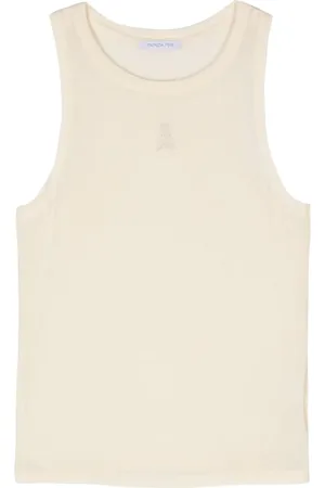 Patrizia Pepe Tanktop mit Fly-Stickerei