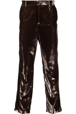Roberto Cavalli Hose im Distressed-Look