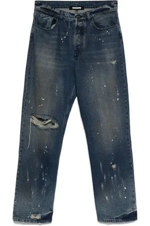 BARROW Jeans mit Farbklecksen