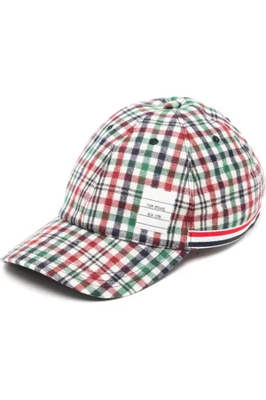 Thom Browne Karierte Baseballkappe