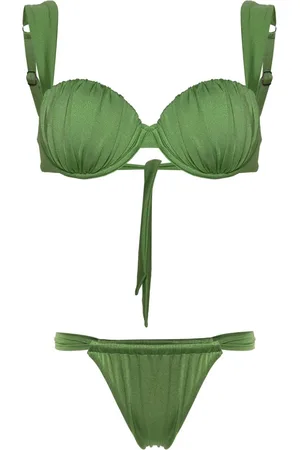 Noire Swimwear Cheeky Bikini mit Raffungen