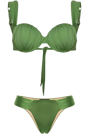 Noire Swimwear Geraffter Balconette-Bikini