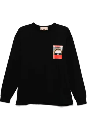 Plan C T-Shirt mit grafischem Print
