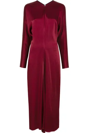 Victoria Beckham Midikleid mit Dolman-Ärmel
