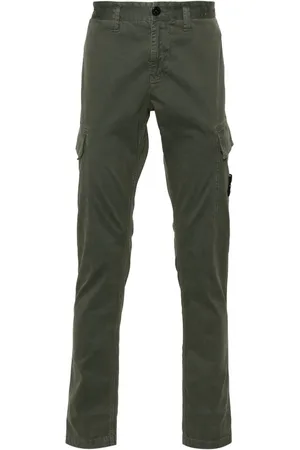 Stone Island Twill-Hose aus Bio-Baumwolle
