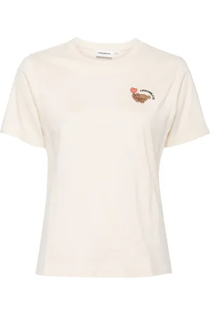 Chocoolate T-Shirt mit Logo-Stickerei