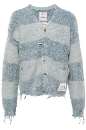 Maison Mihara Yasuhiro Gestreifter Cardigan