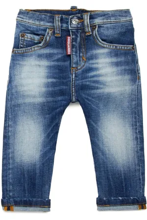 Dsquared2 Skinny-Jeans mit Tragefalten