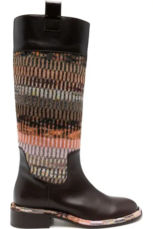 Missoni Gestreifte Stiefel
