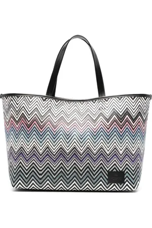 Missoni Schultertasche mit Zickzackmuster