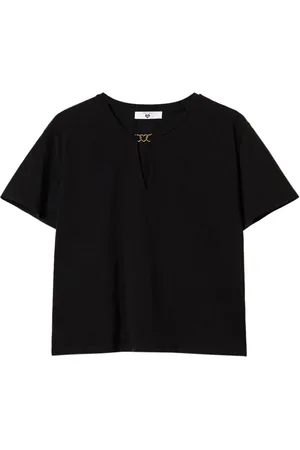 Twin-Set T-Shirt mit Spangenverschluss
