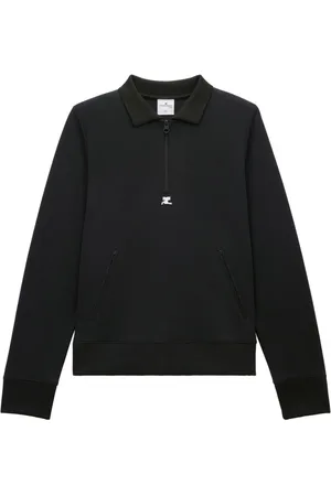 Courrèges Poloshirt mit Reißverschluss