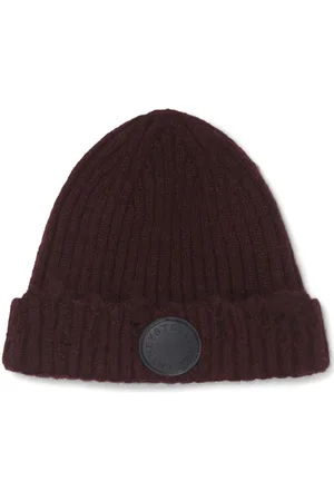 Stella McCartney Gerippte Beanie im Distressed-Look