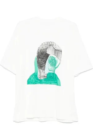 Issey Miyake T-Shirt mit grafischem Print