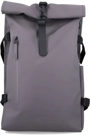 Rains Rucksack mit Rollverschluss