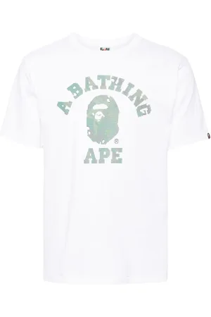 A Bathing Ape T-Shirt mit Logo-Print